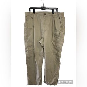 5.11 Tactical tan cargo pants. 42x30
